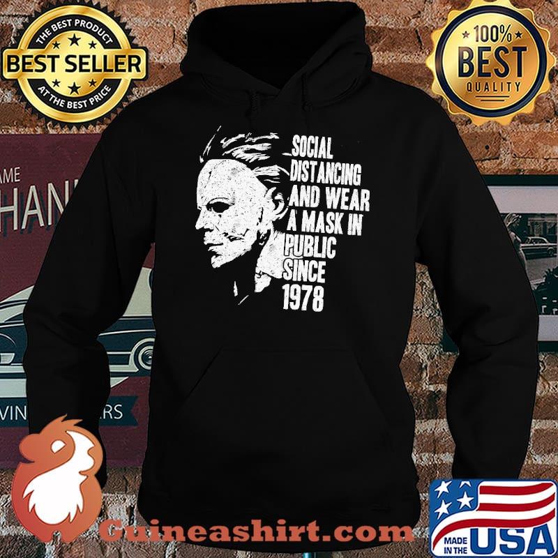 Social distancing and wear a mask in public since 1978 s Hoodie