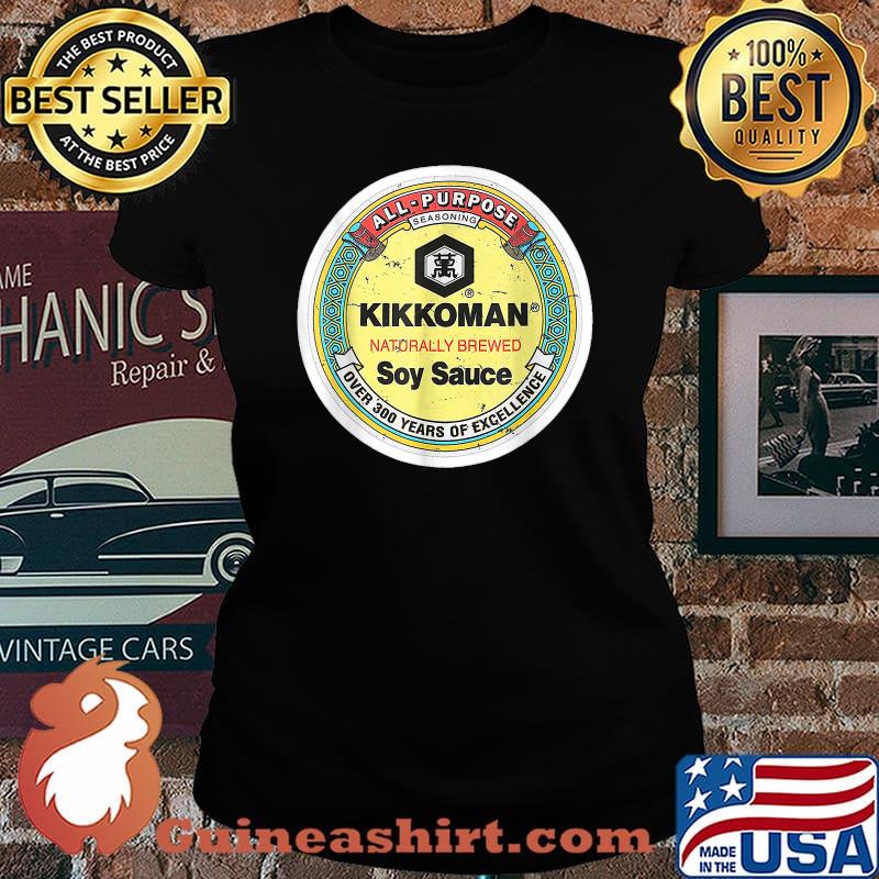 Soy Sauce Kikkoman Naturally Brewed Over 300 Years Of Excellence Halloween T-Shirt Laides tee