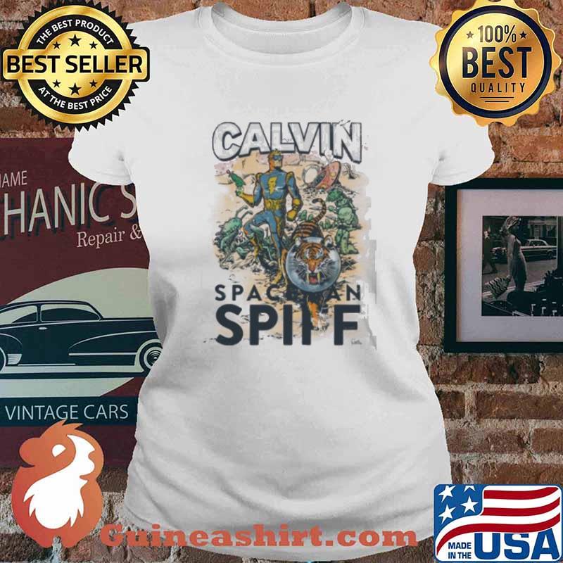 Spaceman Calvin Spiff s Ladies tee