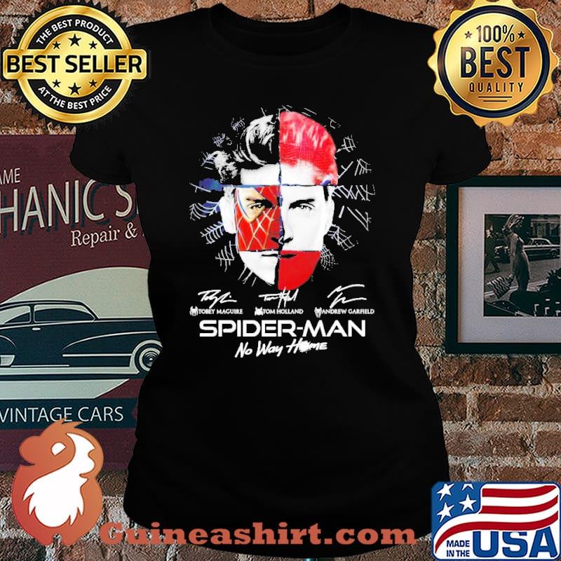 Spider-Man No Way Home signature classic Shirt Laides tee