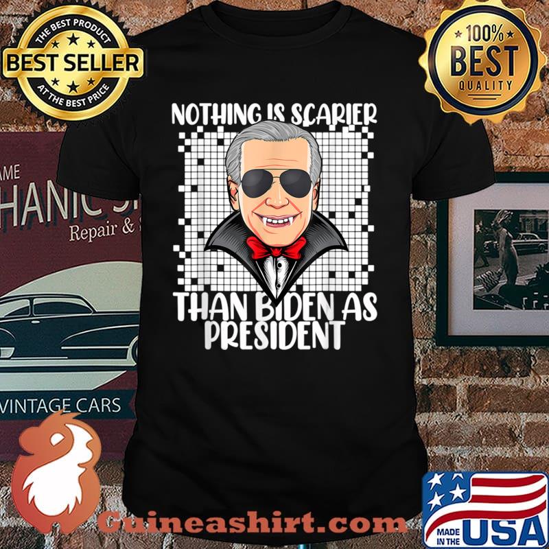 Spooky Halloween Scary Biden Vampire As President Shirt