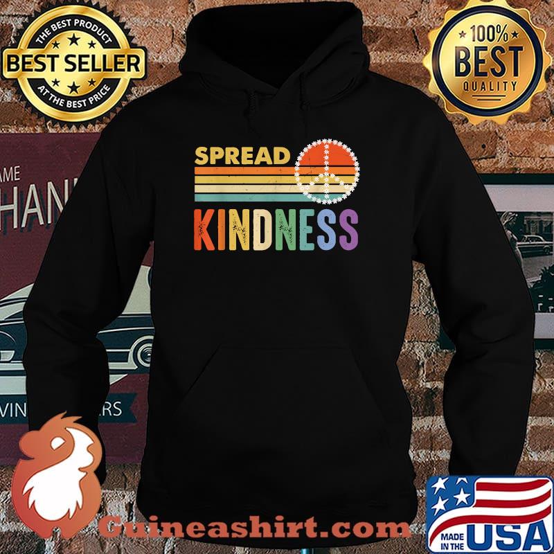 Spread Kindness Peace Vintage Sunset T-Shirt Hoodie