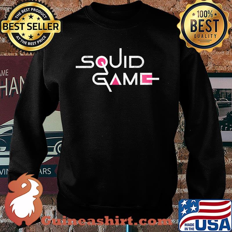 Squid Game Merch Pink T-Shirt Sweater