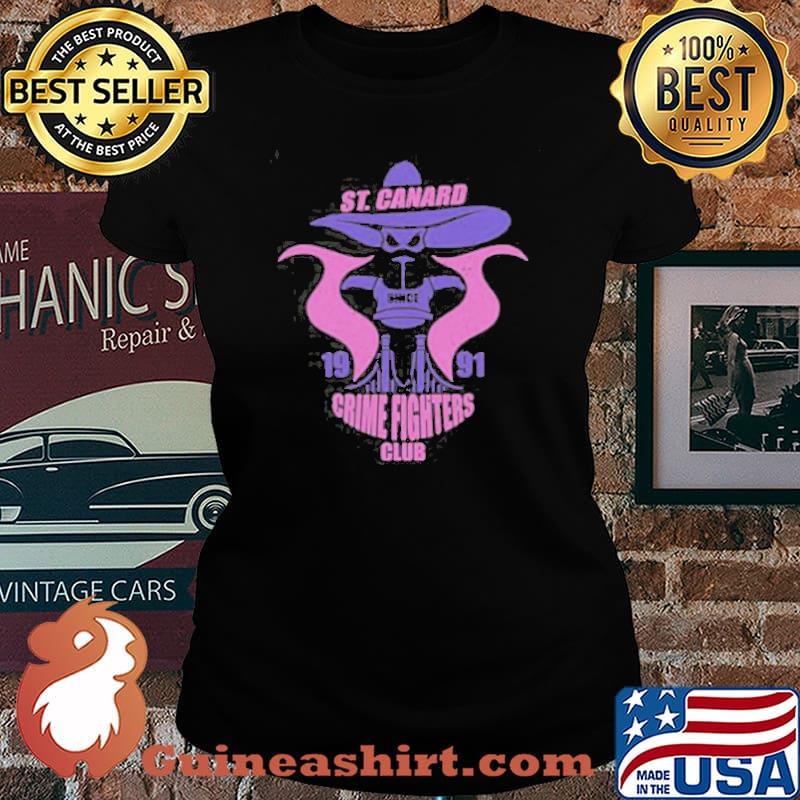 ST.Canard 1991 crime fighters club s Laides tee