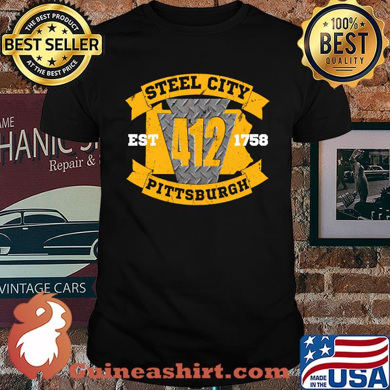 Steel City Pittsburgh 412 T-Shirt