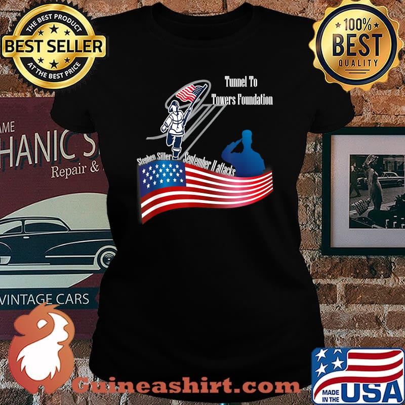 Stephen Siller Tunnel To Towers Foundation T-Shirt Laides tee