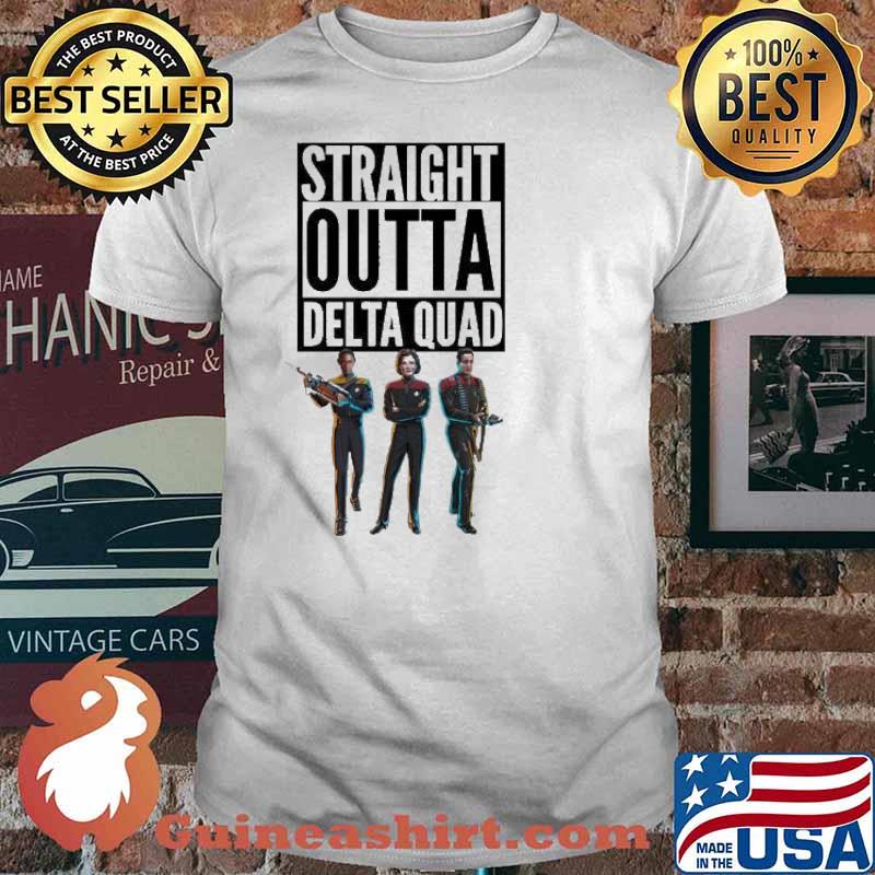 Straight outta delta quad shirt