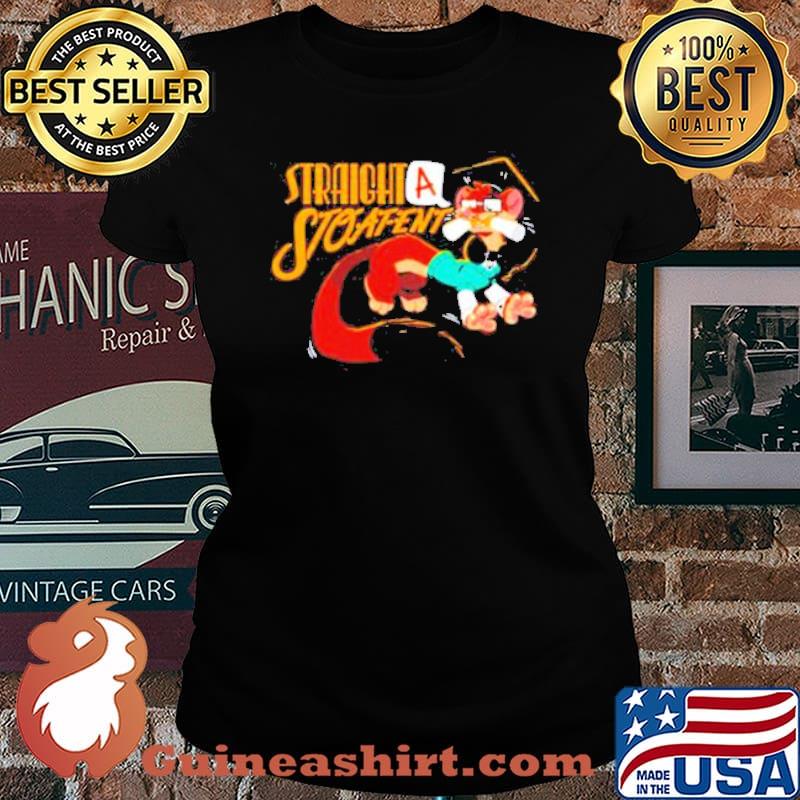 Straight Stoatent s Laides tee