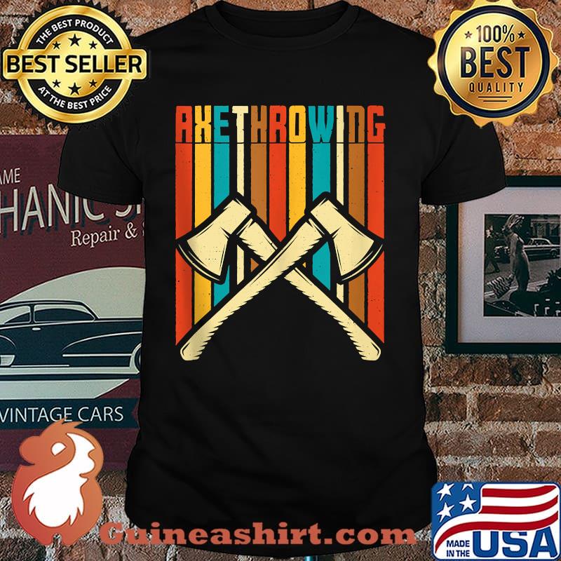 Style Axe Throwing Vintage T-Shirt