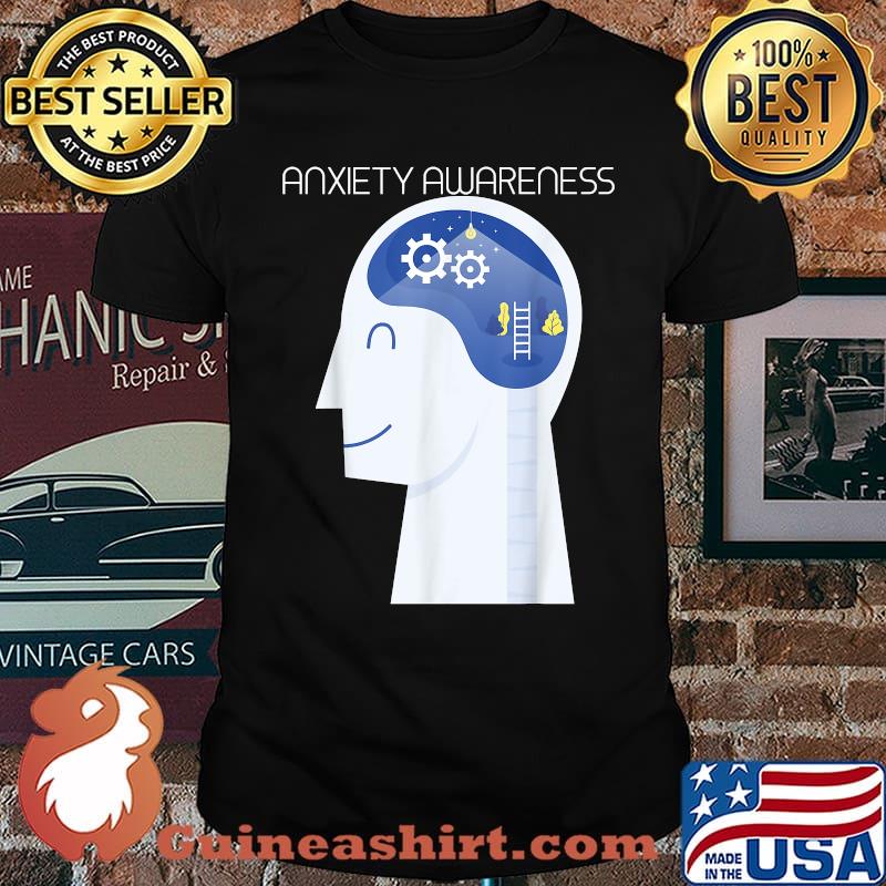 Suicide Prevention Anxiety Mental Health Awareness T-Shirt