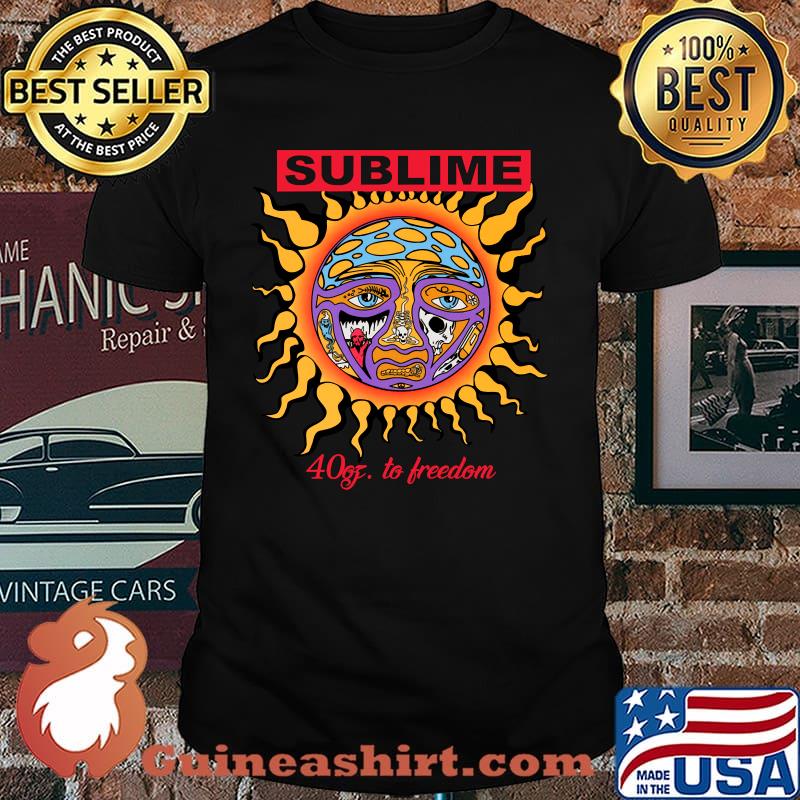 Sunflower Sublime 40oz To Freedom T-Shirt