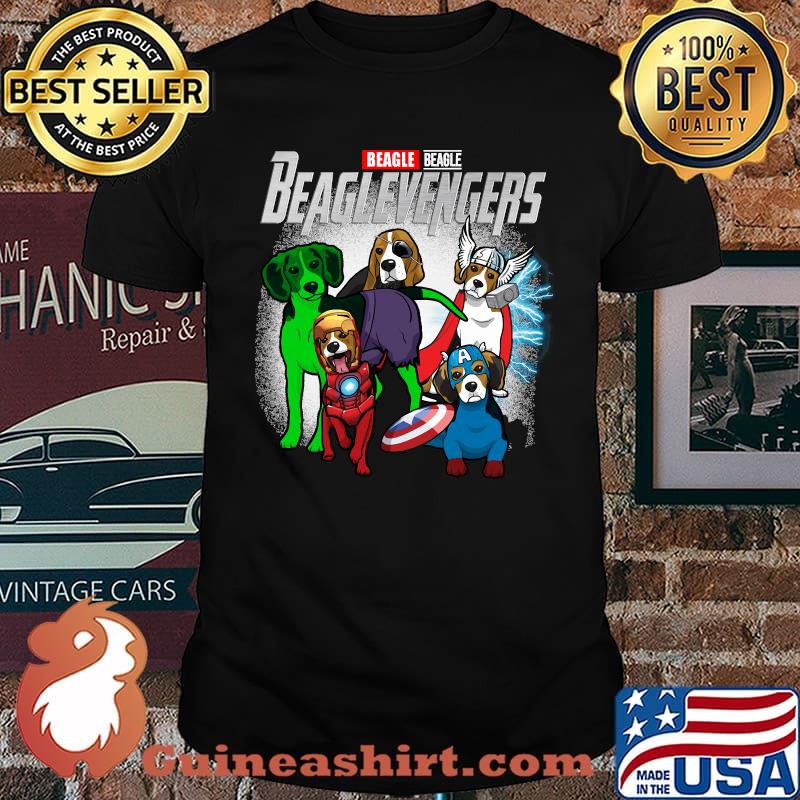 Super Dogs Beagle Assemble Beaglevengers - Dogs T-Shirt