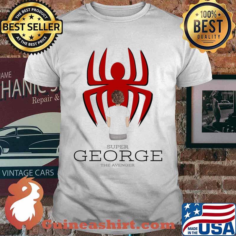 Super george the avenger spider man shirt
