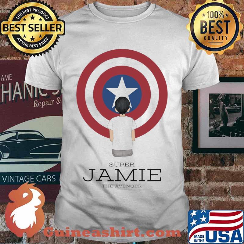 Super jamie the avenger captain america shirt