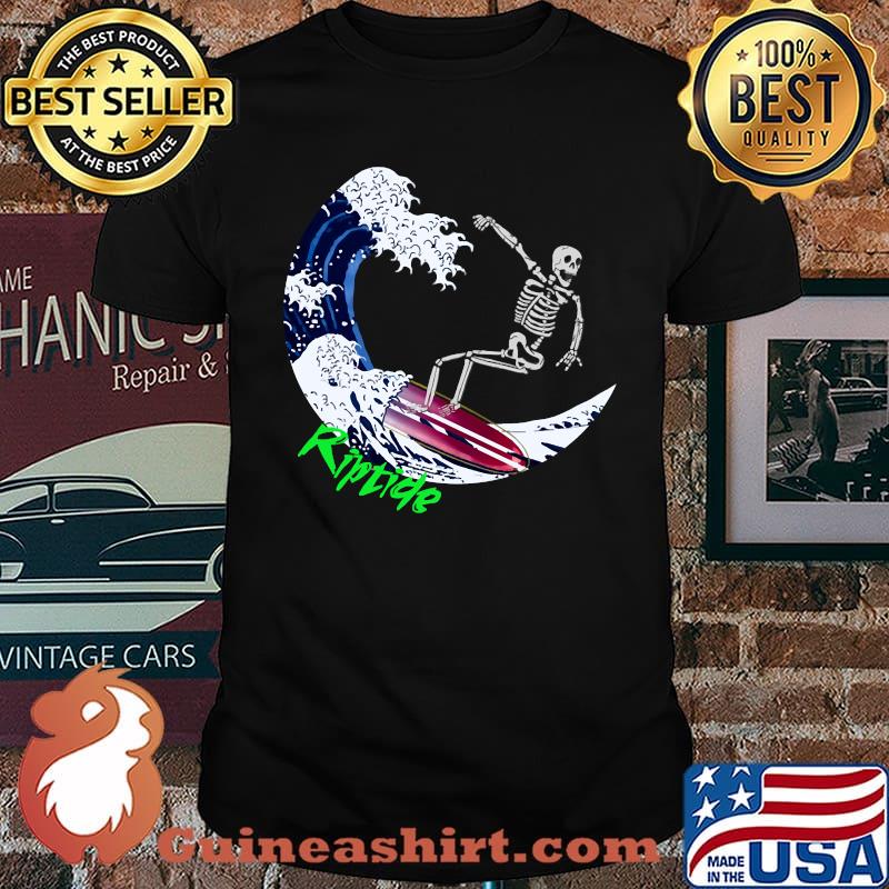Surfing Skeleton T-Shirt