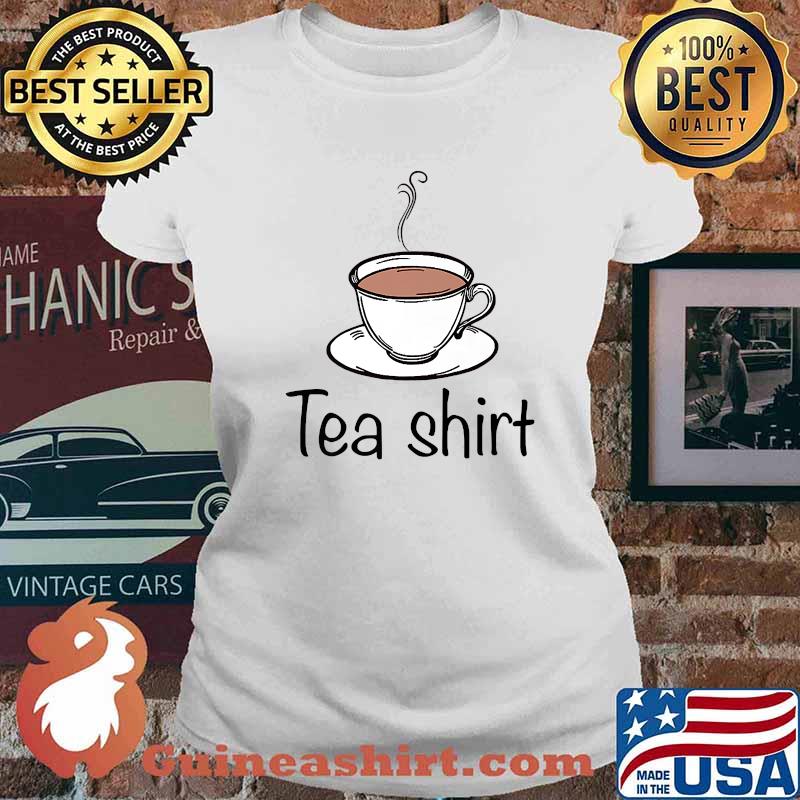 Tea Shirt Versus Play on Words Dark on Light T-Shirt Ladies tee