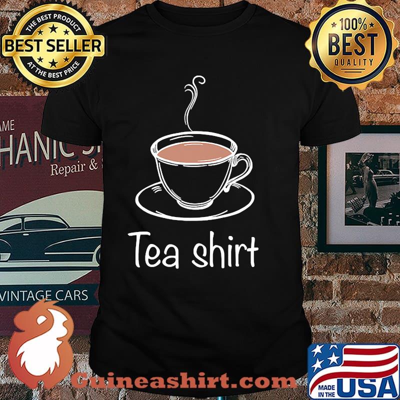 Tea versus Tee Play on Words Tea shirt T-Shirt