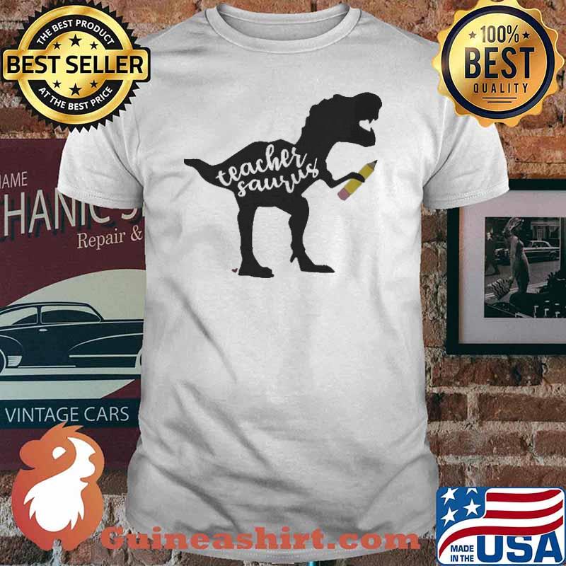 Teacher Saurus T-Rex Shirt