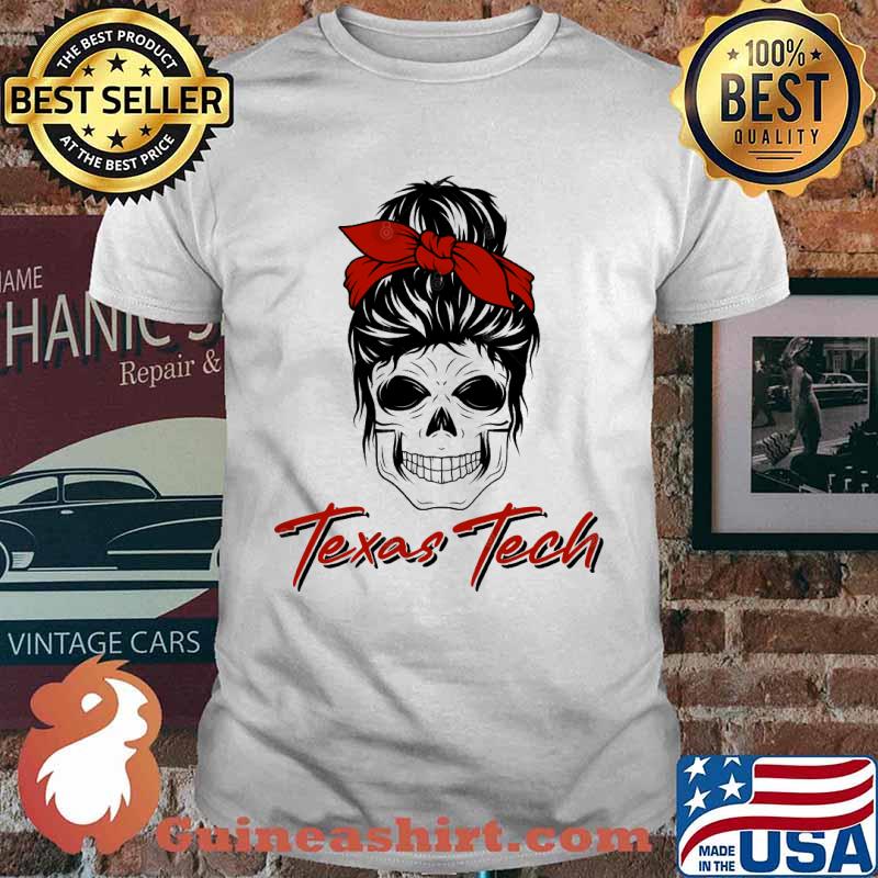 Texas Tech Red Raider skull shirt