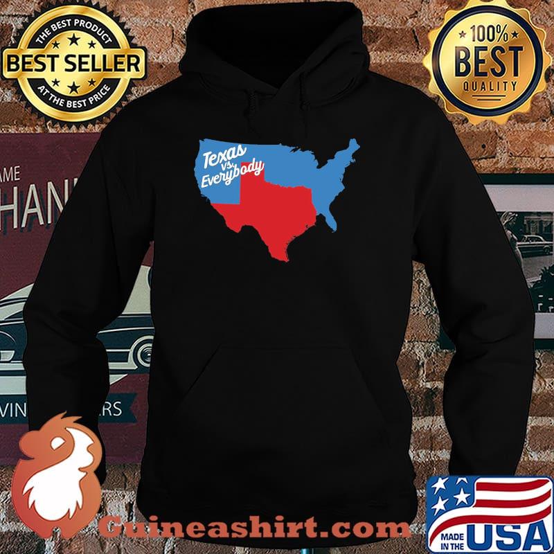 Texas vs everybody map s Hoodie