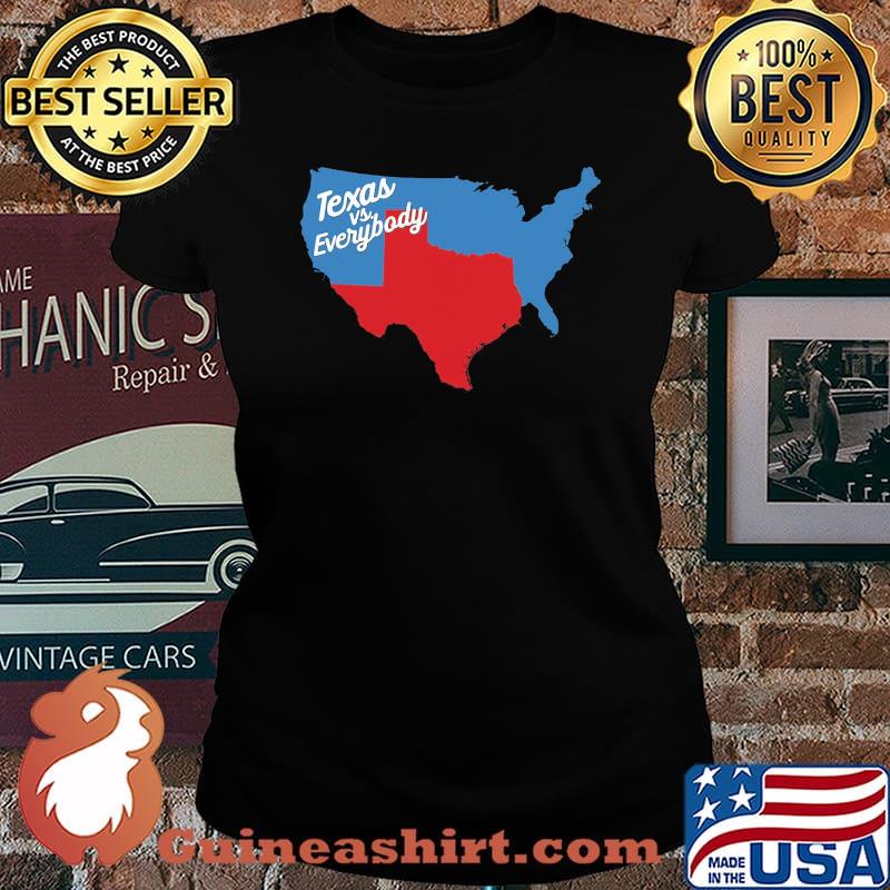 Texas vs everybody map s Laides tee