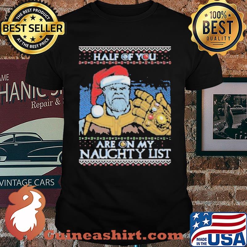 Thanos Naughty Ugly Christmas Shirt