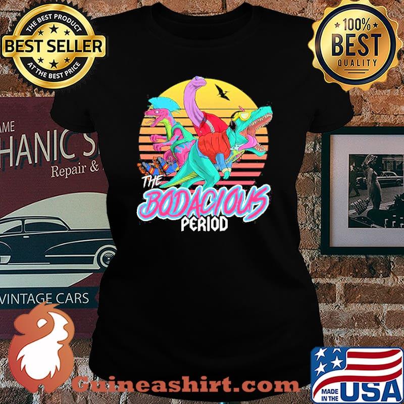 The bodacious period t rex vintage sunset s Laides tee