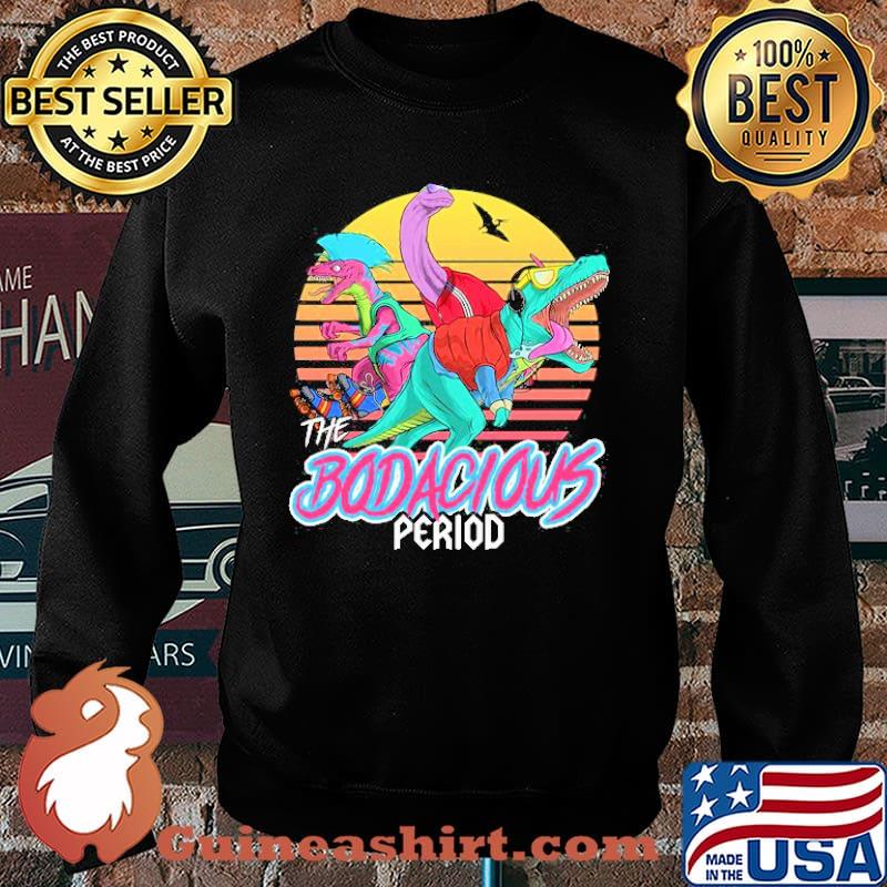 The bodacious period t rex vintage sunset s Sweater