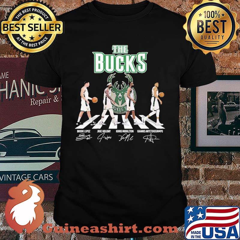 The Bucks across the road signatures shirt