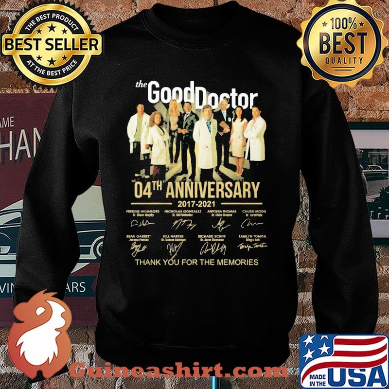 The Good Doctor 04th anniversary thank you for the memories signatures s Sweater