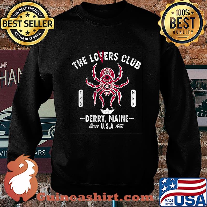 The Losers Club - Spider Tattoo - Goth Horror Halloween T-Shirt Sweater