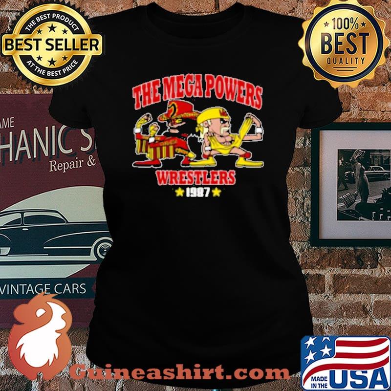 The Meca Powers Wrestless Shirt Laides tee