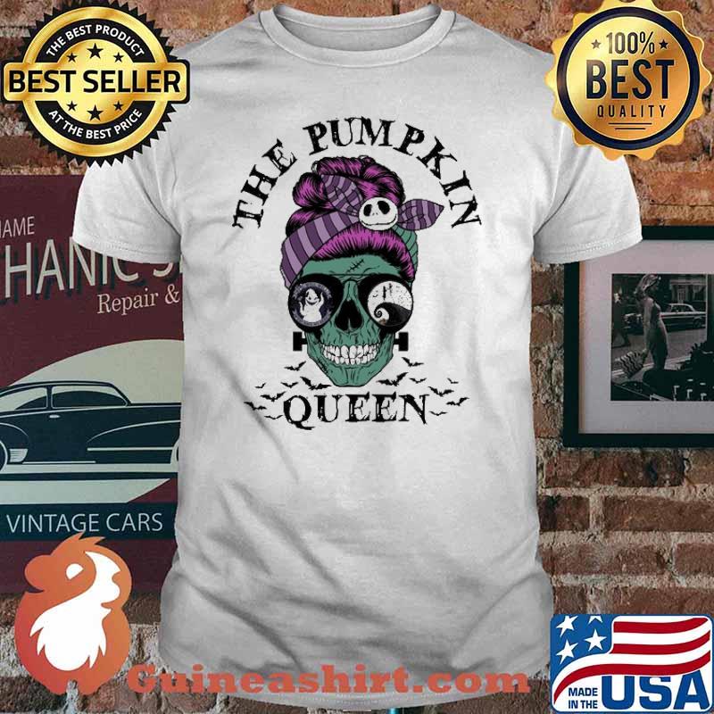 The Pumpkin Queen Skull Shirt