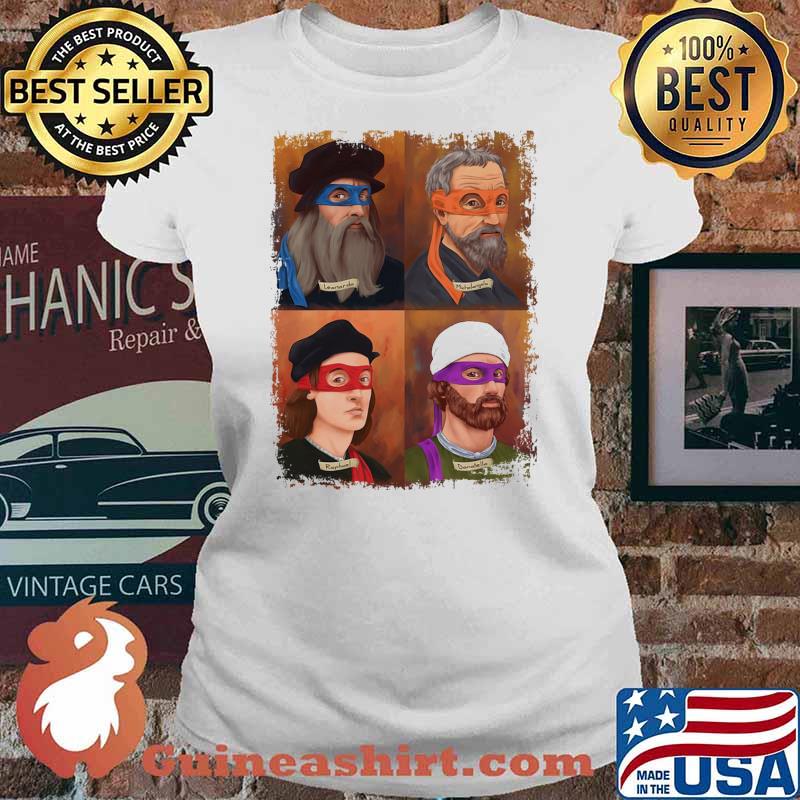 The renaissance ninja turtle s Ladies tee