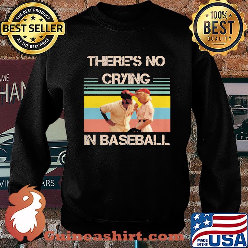 Theres no crying in baseball Tom Hanks vintage s Sweater