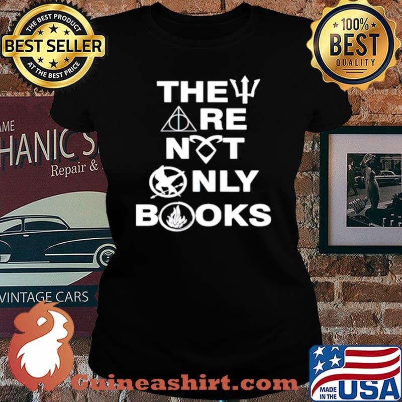 They are not only books s Laides tee