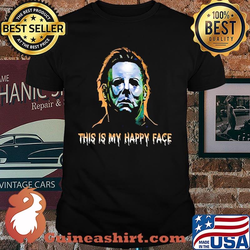 This is my happy face halloween shirt