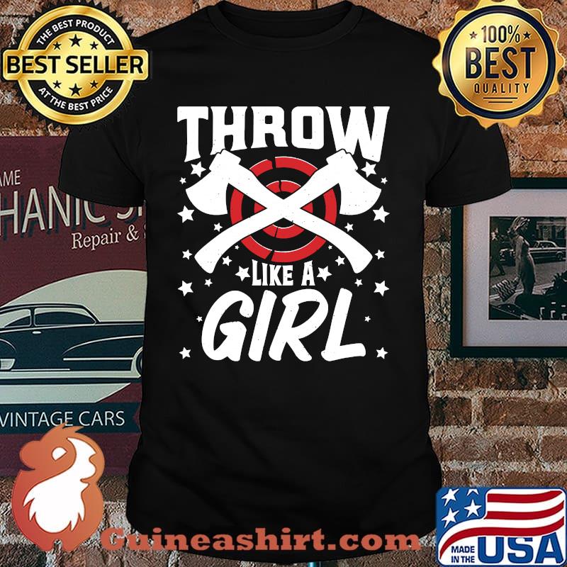 Throw Likes a Girl T-Shirt