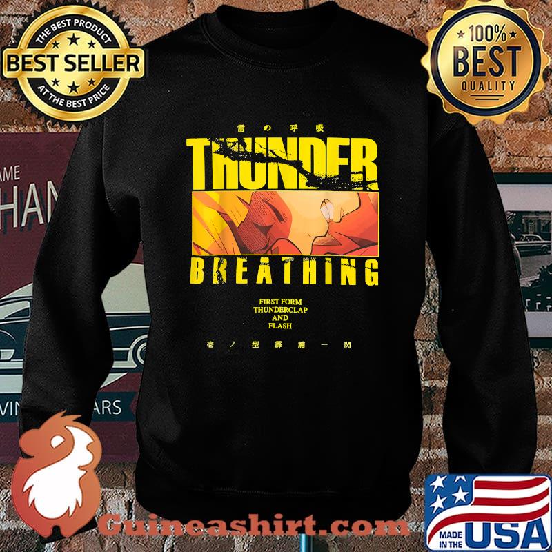 Thunder Breathing First From Ans Flash T-Shirt Sweater