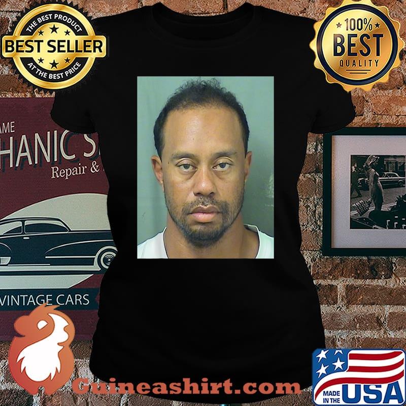 Tiger woods outlet mugshot tee shirt