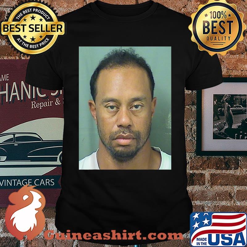 Tiger Woods Mugshot T-Shirt