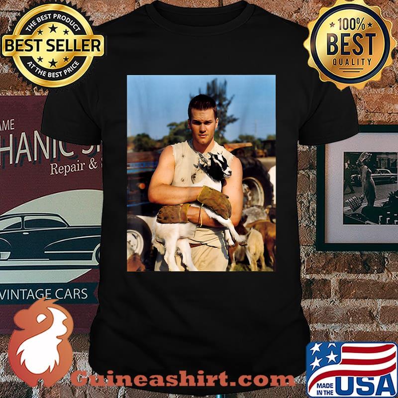 Tom Bradys hot pic with animal T-Shirt