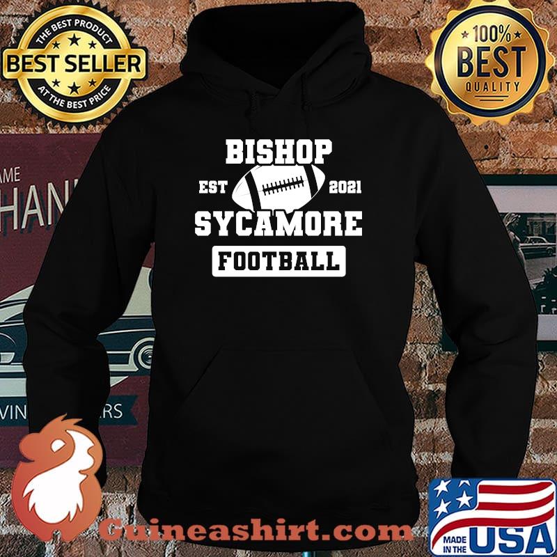 Top bishop Sycamore Est 2021 Fake Varsity High School Football Team T-Shirt Hoodie