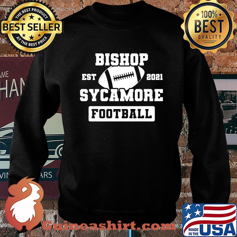 Top bishop Sycamore Est 2021 Fake Varsity High School Football Team T-Shirt Sweater