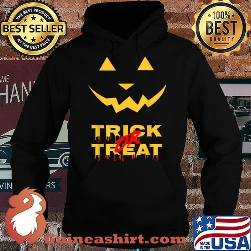 Trick Or Treat Funny Pumpkin Halloween Shirt Hoodie