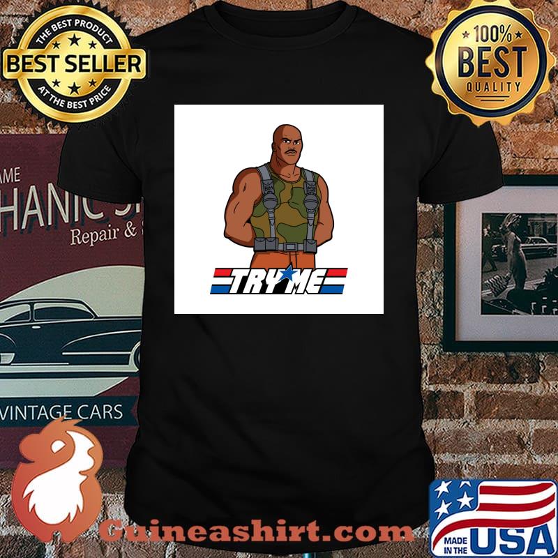 TRY ME BLM CARTOONS Shirt