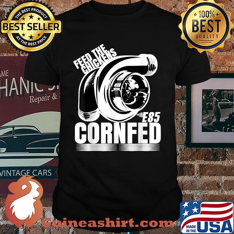 Turbocharged Cornfed E85 Diesel Truck Muscle Car JDM Tuner T-Shirt
