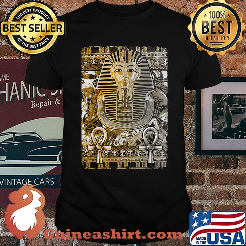 Tutankhamun Ancient Egypt Pharoah King Ankh T-Shirt