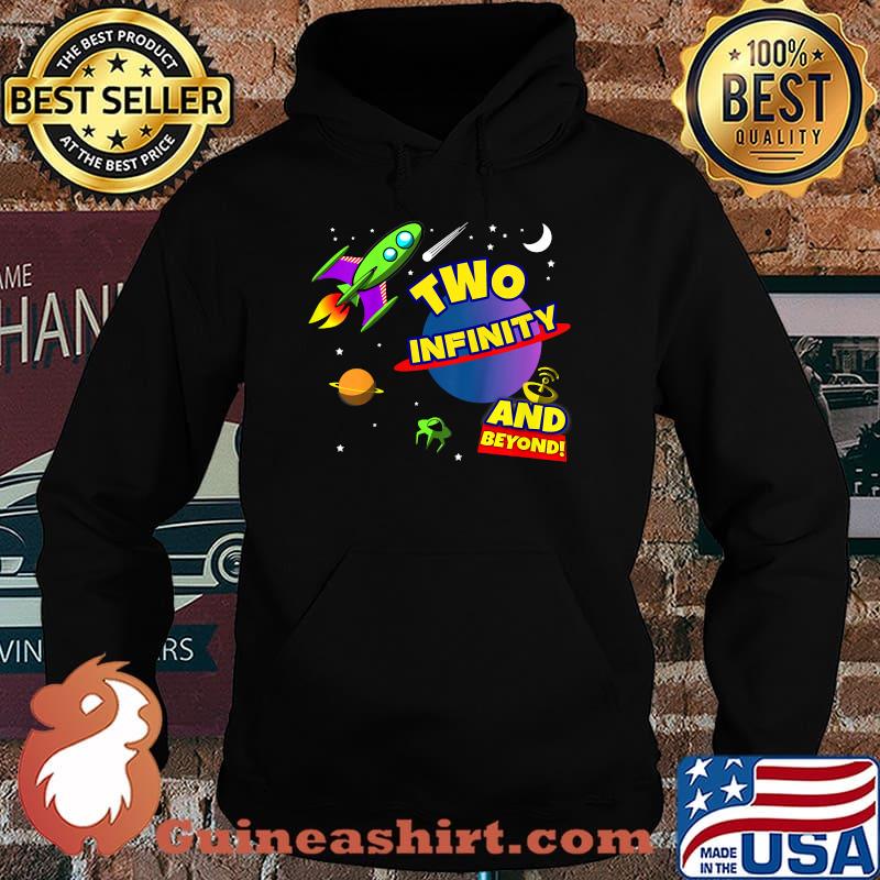 Two Infinity And Beyond 2nd Birthday Boys T-Shirt Hoodie