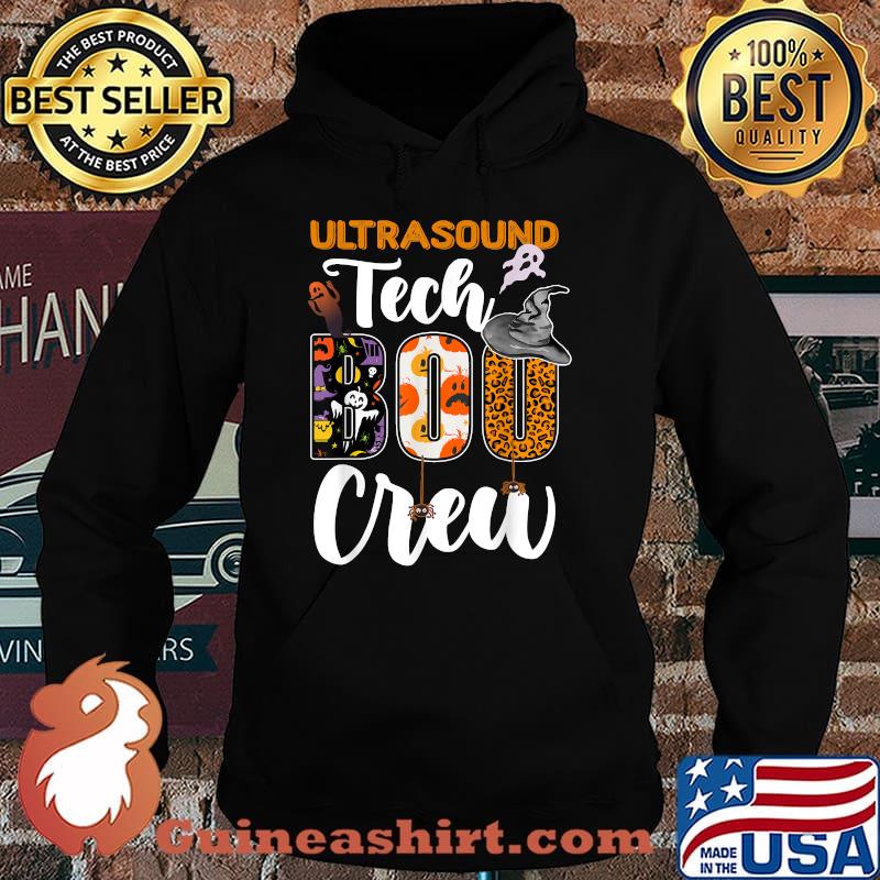 Ultrasound Tech Boo Crew Halloween Technician Matching T-Shirt Hoodie